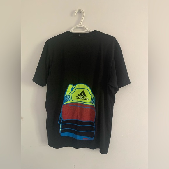Front and Back Adidas Shoe Tee - Picture 2 of 2